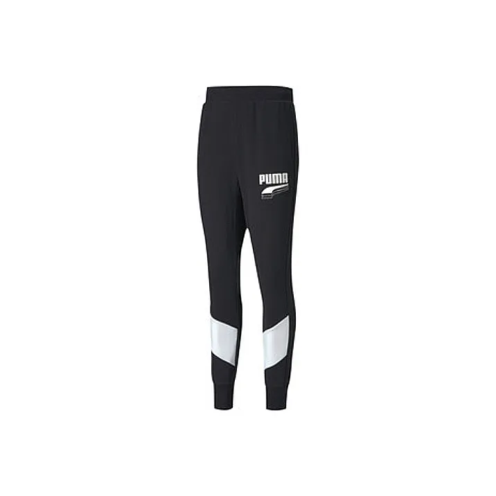 PUMA Knitted Sweatpants Men Black-0