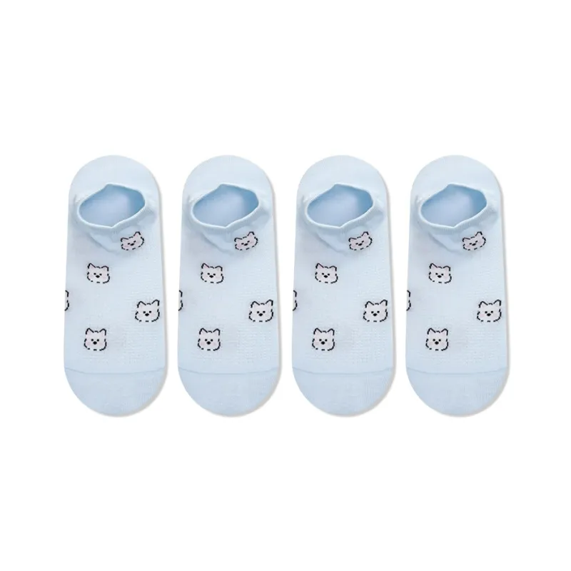 JIAZINI No Show Socks Women's 4 Pack-16
