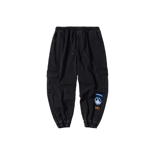 N-MAX TAOWANGTU Jogger Jeans Men's Black