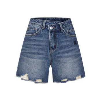 Abigthanks Denim Shorts Unisex Light Blue