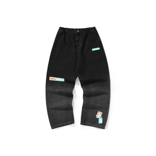 BIRDTALK Jeans Unisex Black