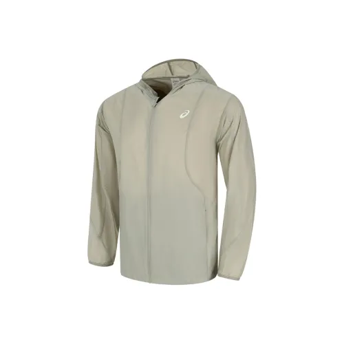 Asics Jackets Men Gray