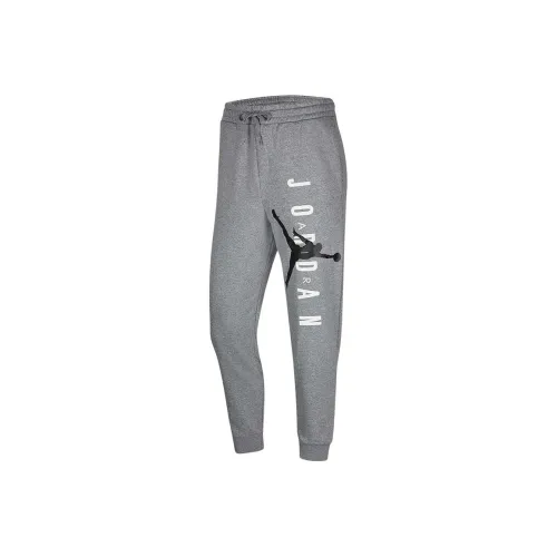JORDAN Jumpman Knitted Sweatpants Men Carbon Gray