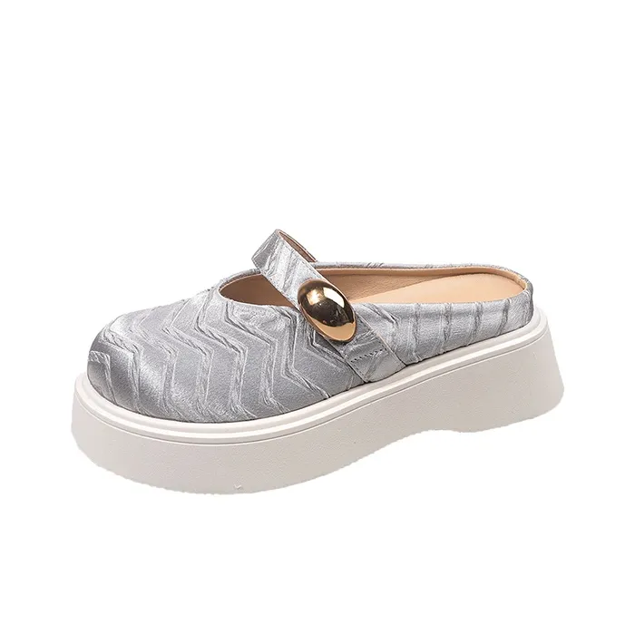 Puppytown Rubber Sole Slip Resistant Abrasion Resistant Closed Toe Slippers Women's-4