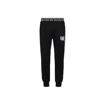VERSACE Knitted Sweatpants Men Black