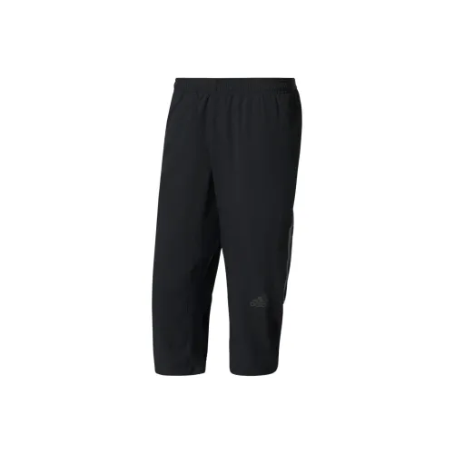Adidas Knitted Sports Pants Men's Black