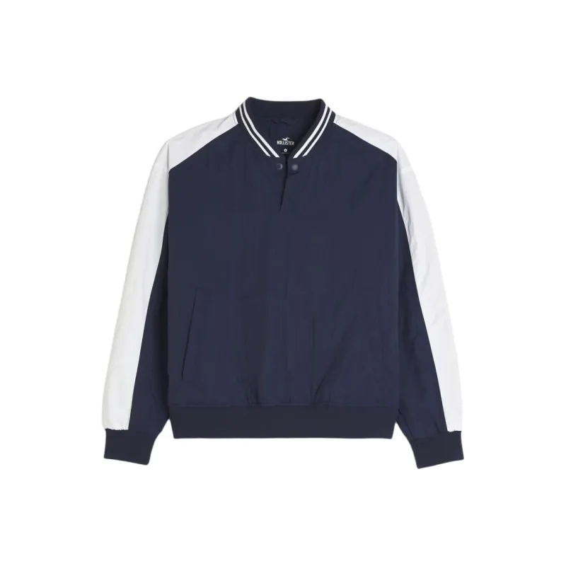 Hollister Jackets Coats Men's Marine Blue-0