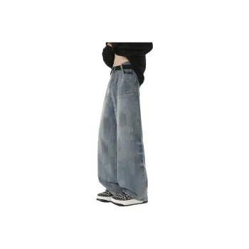 ZMHT Jeans Unisex Blue