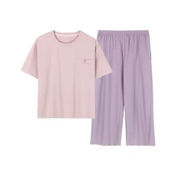 HUADAOJI Pajama Set Women's Purple