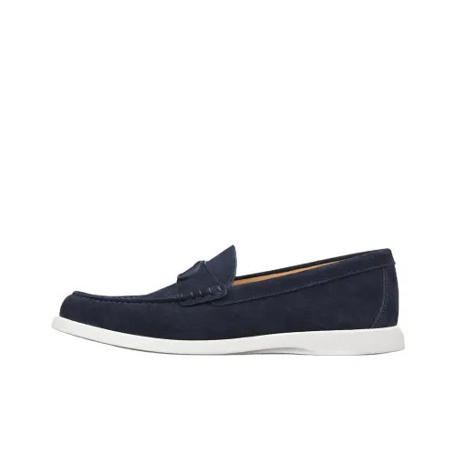 DIOR Granville Casual Shoes Men's Marine Blue