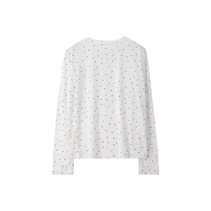 ATUXIU Knitwear 2025 Spring/Summer Elegance Slimming Crew Neck Base Layer Women's-1