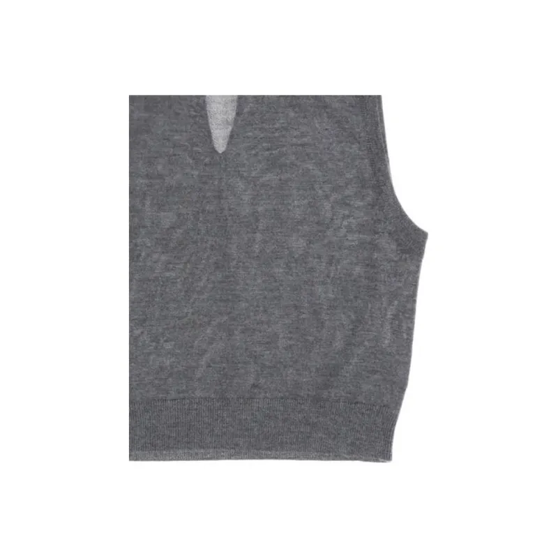 Brunello Cucinelli Tank Top Women's Gray-4