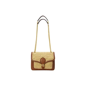 LAUREN RALPH LAUREN Paper Shoulder Bag Women's Brown