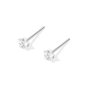 Daisy Dream 999 Fine Silver Stud Earrings Women's