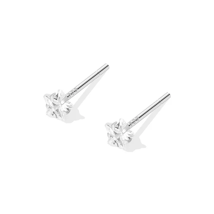 Daisy Dream 999 Fine Silver Stud Earrings Women's-0