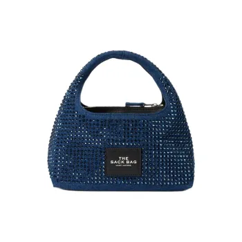 MARC JACOBS Cotton Handbag Mini Women's Blue