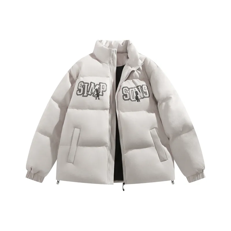 The Simpsons Puffer Jacket Unisex-16