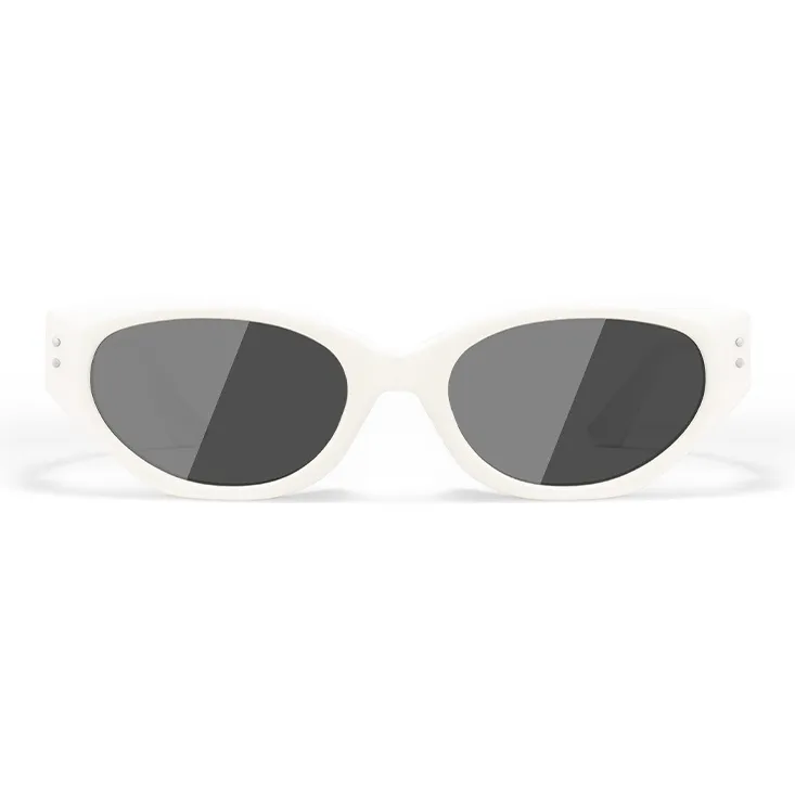 BERTHA Silicone Oval Sunglasses Kids' Black, White, Blue Orange, Purple Pink-3