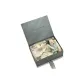 Gold Edge Lotus Leaf Silk Scarf+Moxibustion Device+Bouquet+Box