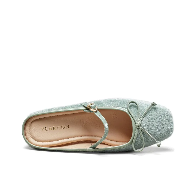 YEARCON Rubber Sole Closed Toe Slippers Women's-6