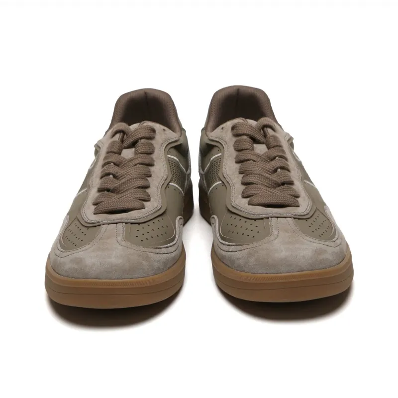 Meixi Low Top Skateboard Shoes Men's Ecru-6