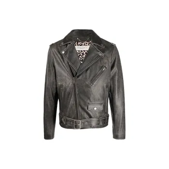 Golden Goose Zipped Biker Jacket