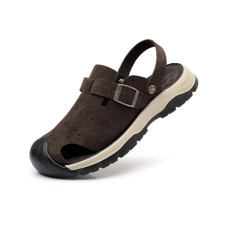 Mulinsen River Trekking Shoes Men's Coffee-2