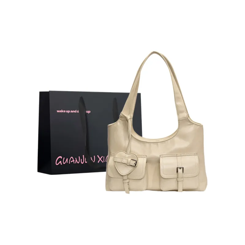 Champion Cub PU Shoulder Bag Women's White/Yellow/Blue/Black-0