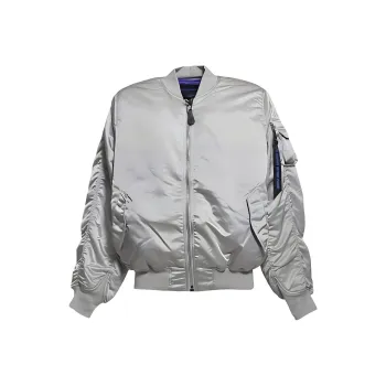 Alpha Industries Jackets & Coats Men's Silver