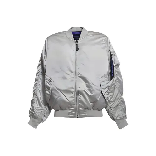 Alpha Industries Jackets & Coats Men's Silver