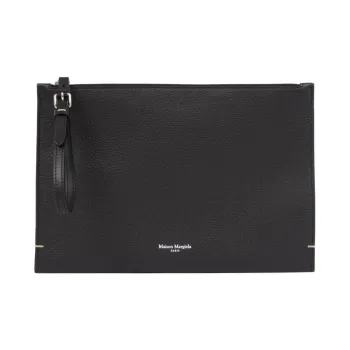 Maison Margiela Calfskin Clutch Women's Black
