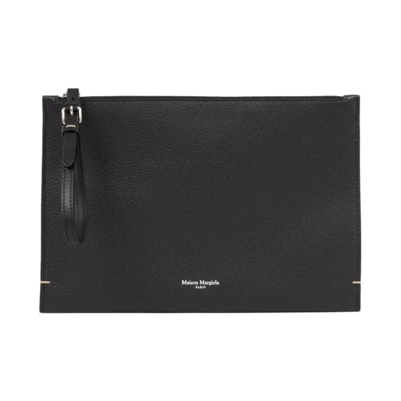 Maison Margiela Calfskin Clutch Women's Black-0