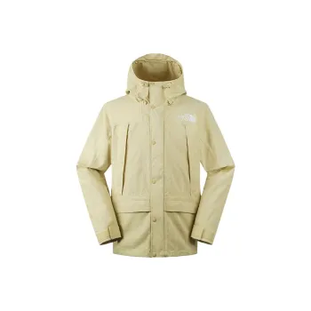 THE NORTH FACE City Outdoor Collection Jackets Coats Men's Beige Yellow