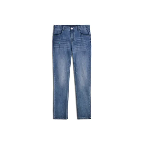 K-BOXING Jeans Men's Moon Dusk Blue