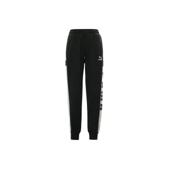 PUMA Knitted Sweatpants Men's Black