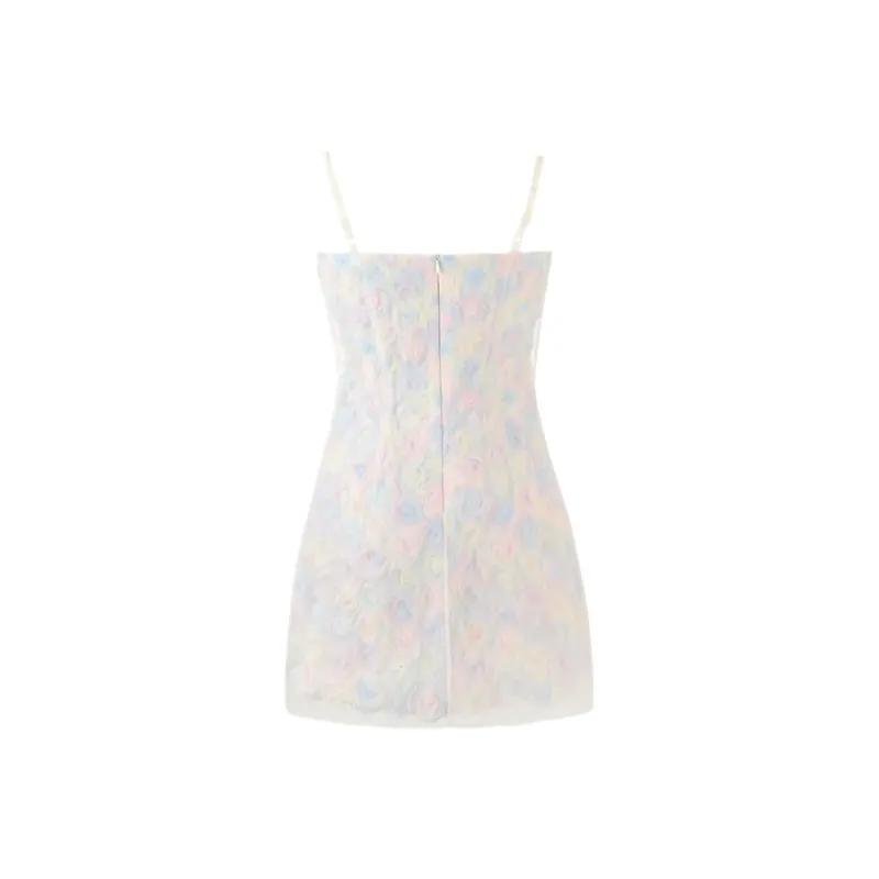YGPRW Slip Dress Women's Pink Purple-1
