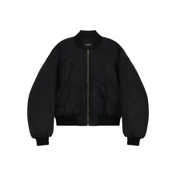 WE11DONE Zip up Bomber Jacket