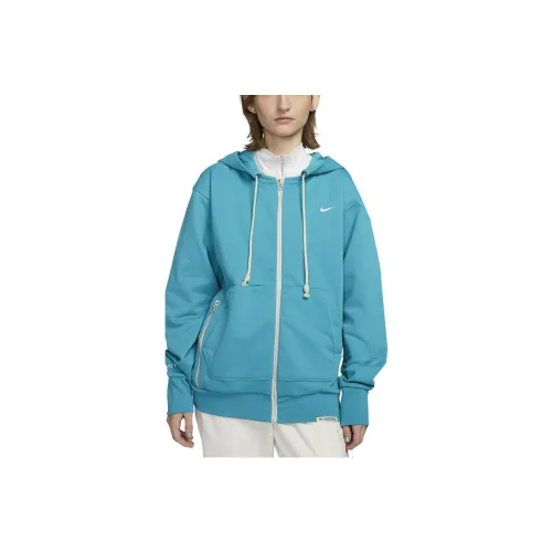 Nike Dri-FIT Full-Zip Basketball Hoodie Jackets Coats Unisex Blue
