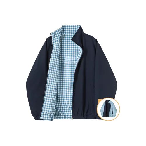 Bluee Scoop Neck Sweatshirt With Logo