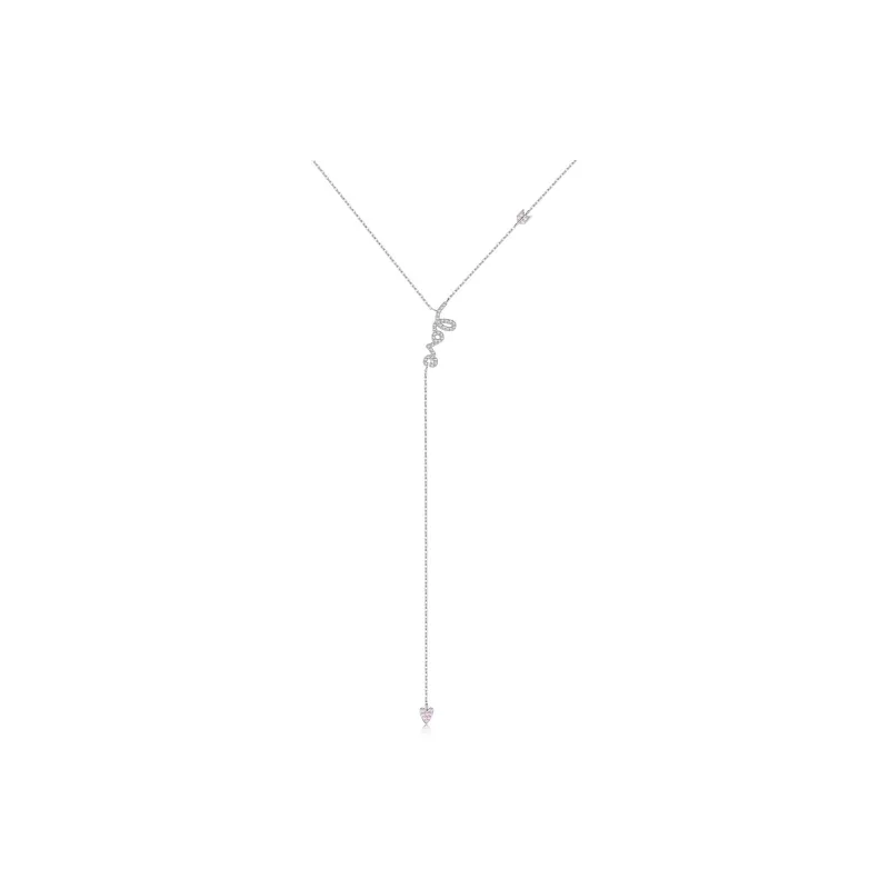 Happy Tide S925 Silver Necklaces Women's-0