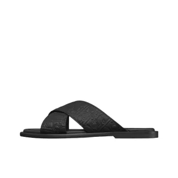 DIOR Alias Slide Slippers Men's Black