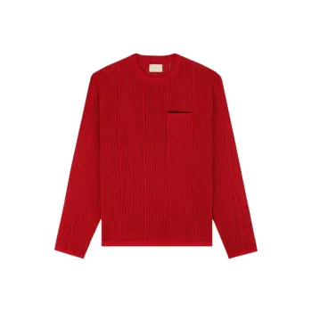AIME LEON DORE Long Sleeve Mesh Knit Tee
