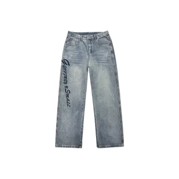 Michael Rock Jeans Unisex Blue