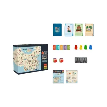 Happy Fish Journey Through Mountains And Rivers China City Geography Global Traveler Board Games