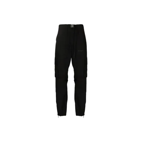 OFF WHITE FW21 Cargo Pants Men Black