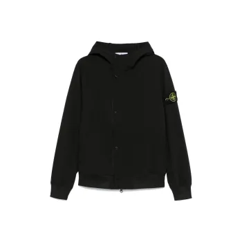 STONE ISLAND Logo Patch Hooded Jacket