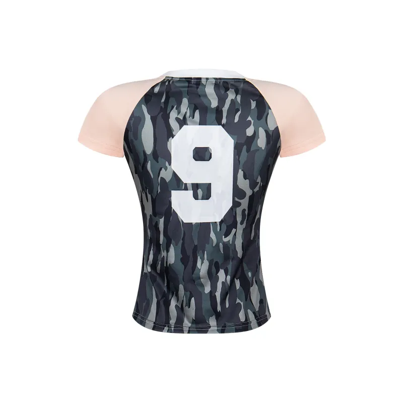YINLEI Set in Sleeve T Shirt Women's-1