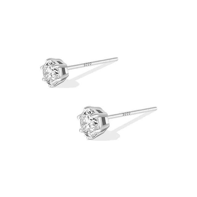 Daisy Dream Full Sterling Silver Stud Earrings Women's-0