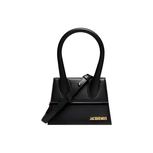 Jacquemus Le Chiquito Leather Shoulder Bag, Crossbody Bag, Handbag Women's Black