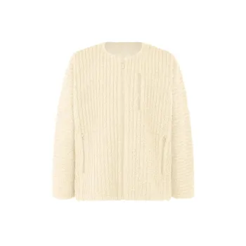 ISSEY MIYAKE Jackets & Coats Men's White
